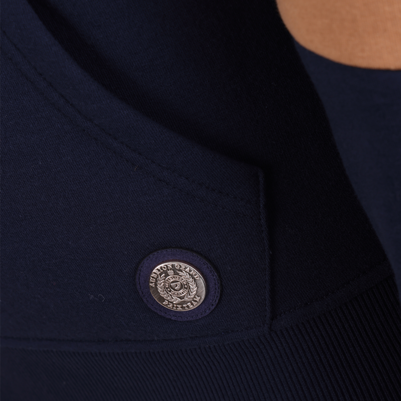 Aubrion Team Hoodie - Navy-6